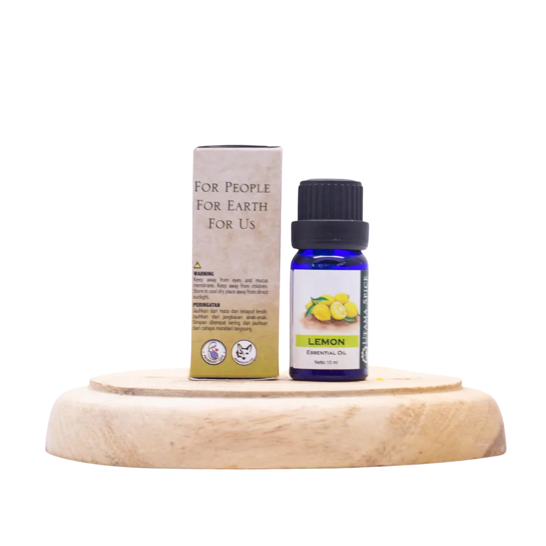 USP Lemon Essential Oil 10 ml - Image 4