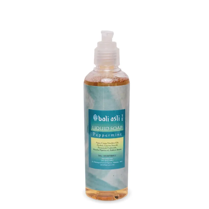 BAA Peppermint Liquid Body Soap 250 ml