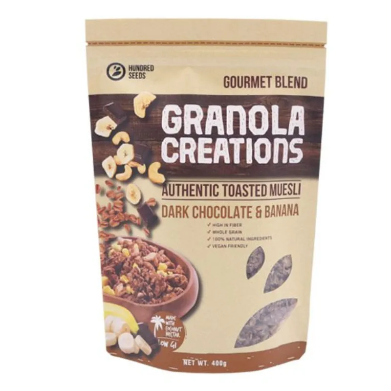 GRC Dark Chocolate & Banana Granola 400 g