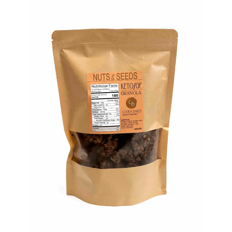 Keto Gluten Free Granola