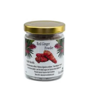 red ginger powder