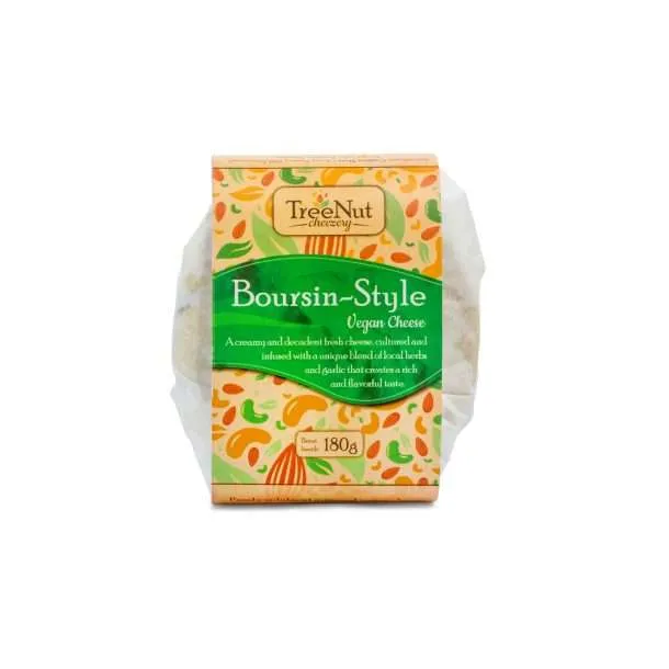 Garlic and Herb Cheese Vegan from Treenut Cheezery