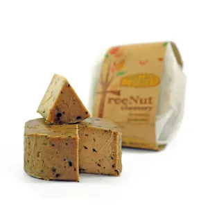 Vegan Black Garlic and Pepper Cheese from Treenut