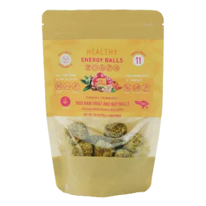 Energy Balls Coconut Berry Turmeric