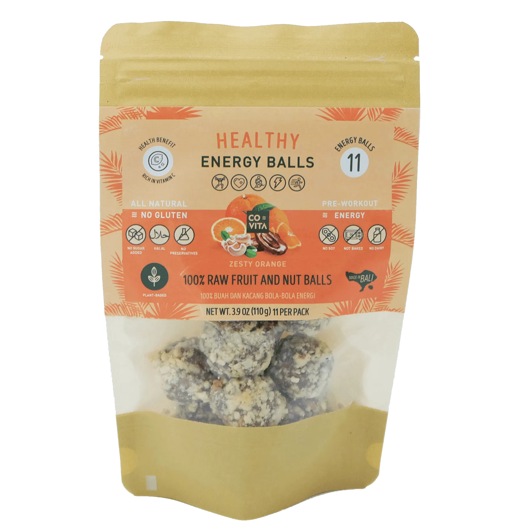 Energy Balls Zesty Orange