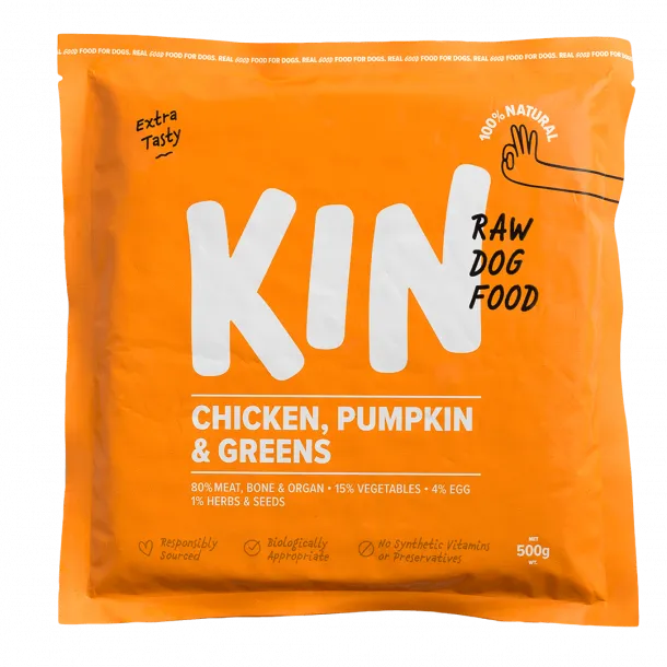 Dog Food Chicken Pumpkin and Greens
