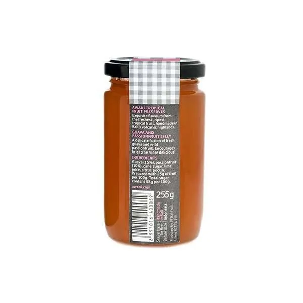 AWN Guava and Passion Fruit Jelly 255 g - Image 2