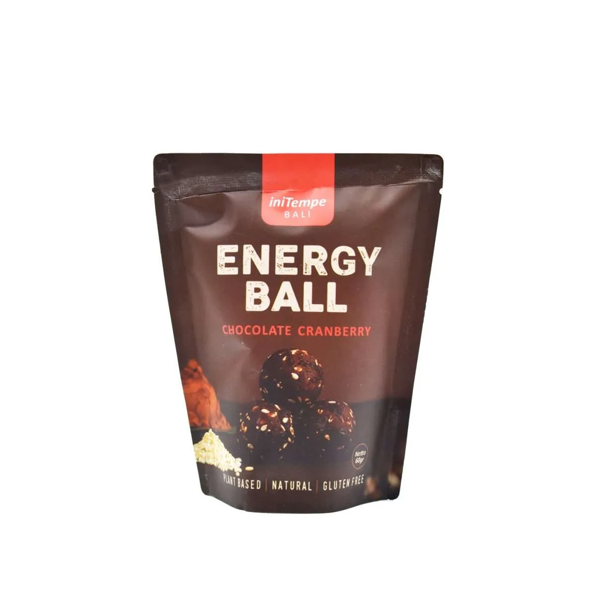 Chocolate Cranberry Protein Ball fron IniTempe