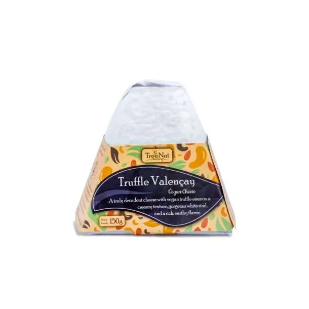 Cheese Vegan Valencay from Treenut Cheezery