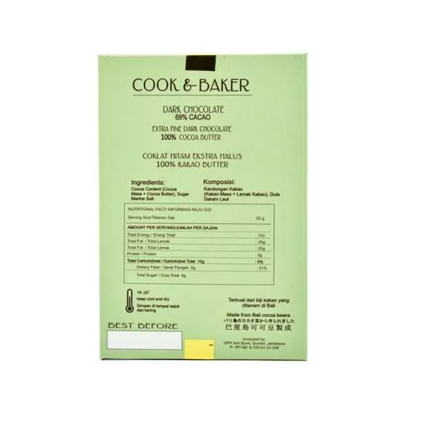 Chocolate 69% Cacao Marine Salt