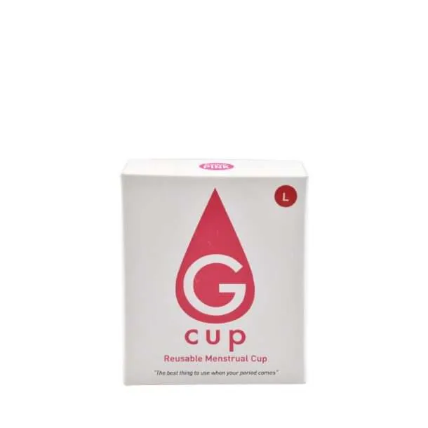 Girls Menstrual Cup Pink L