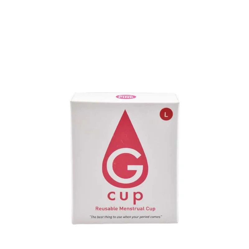 Girls Menstrual Cup Pink L