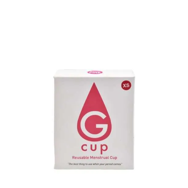Girls Menstrual Cup Pink XS