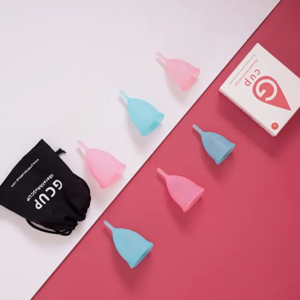 Girls Menstrual Cup Pink S