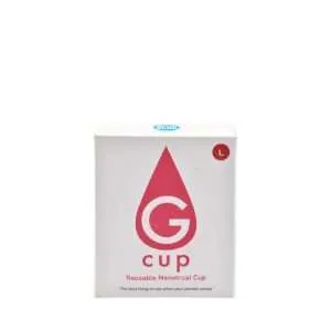 Girls Menstrual Cup Blue L