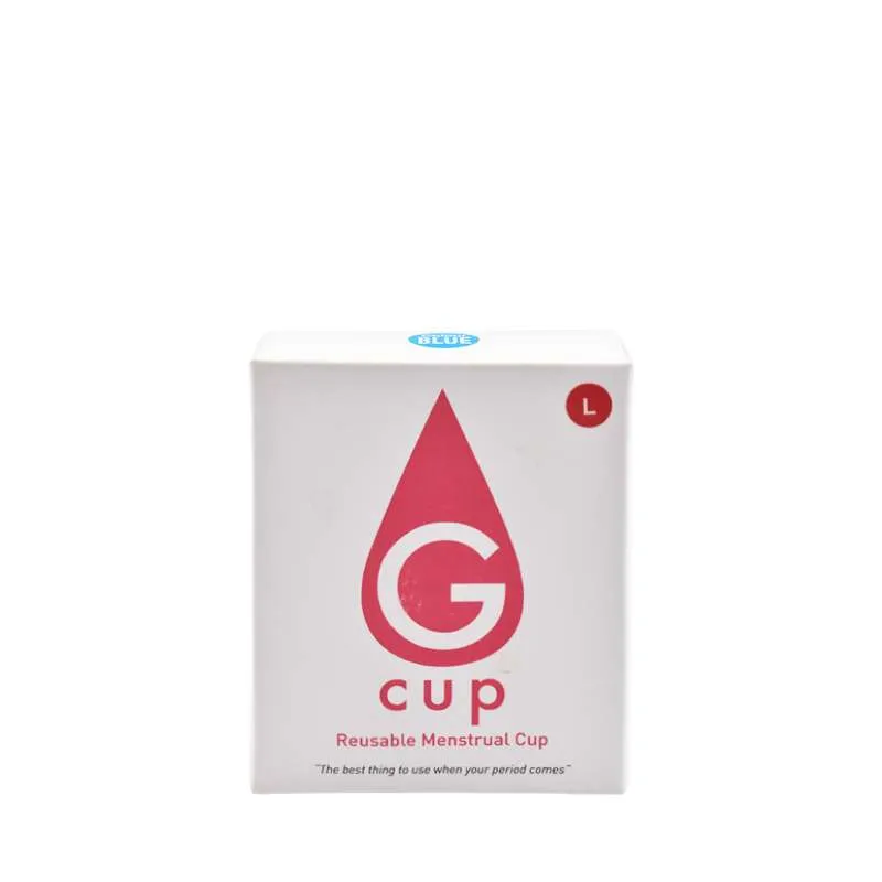 Girls Menstrual Cup Blue L