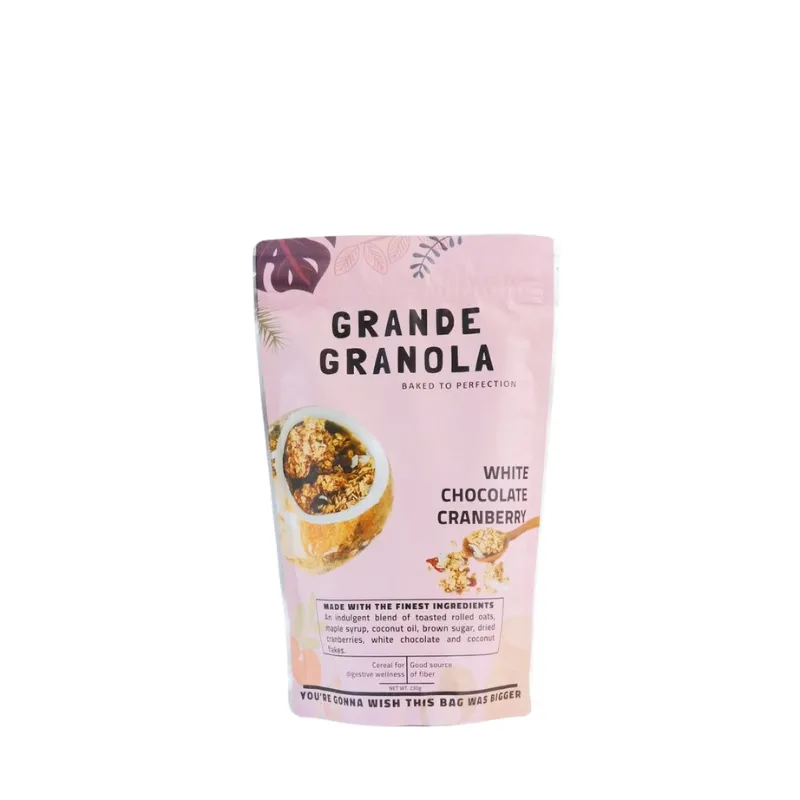 White Chocolate and Cranberry Granola