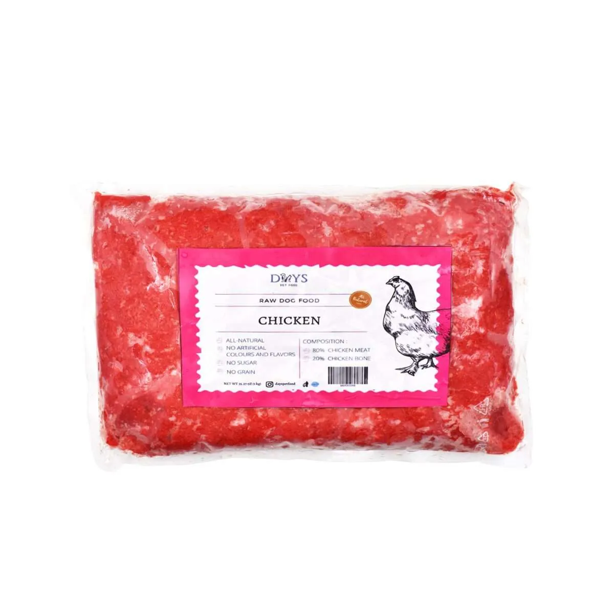 Pet Raw Food Chicken from Days Pet Food