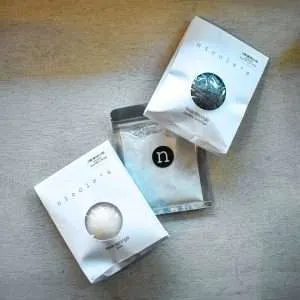 nicole's natural face sponge bamboo charcoal