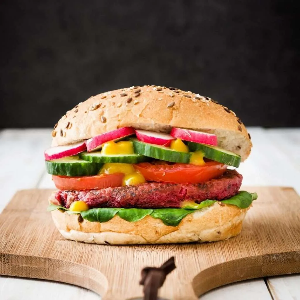 beet burger vegan beetroot