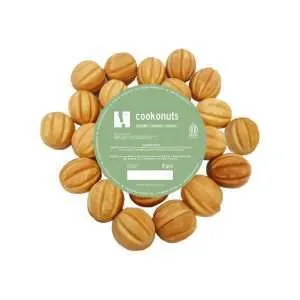 Cookonut Coconut Caramel Cream Cookies from Milk up