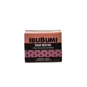 sinar mentari glow facial scrub mask