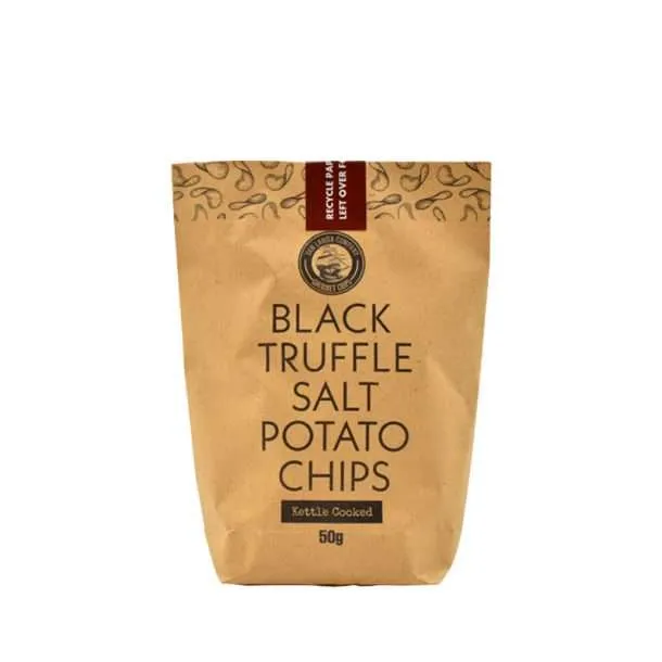 Potato Chips Black Truffle Salt by van landa