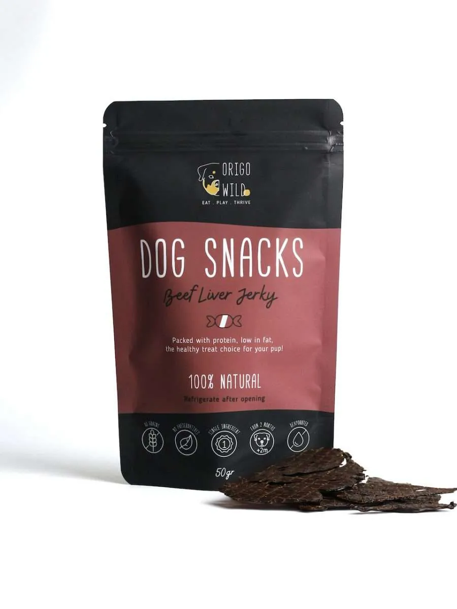 Origo Dehydrated Beef Liver Jerky