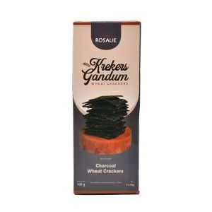 Charcoal Wheat Crackers