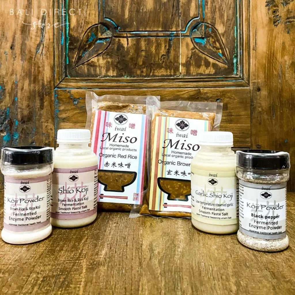 Iwai product koji powder shio koji miso
