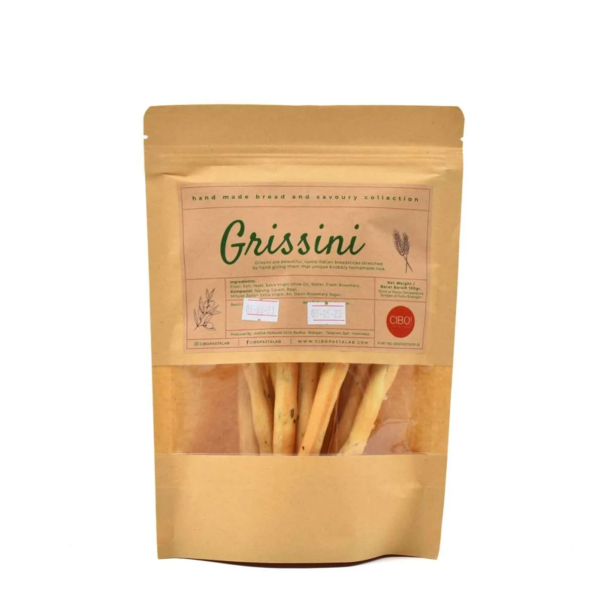 Grissini Rosemary from Cibo