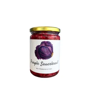 Purple Sauerkraut from Ninies Kitchen