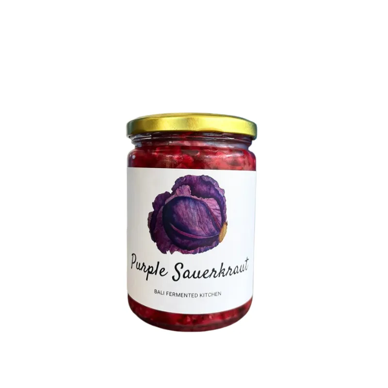 Purple Sauerkraut from Ninies Kitchen