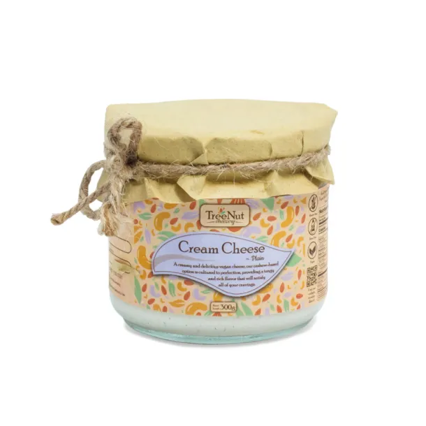 Vegan Cream Cheese Plain from Treenut Cheezery