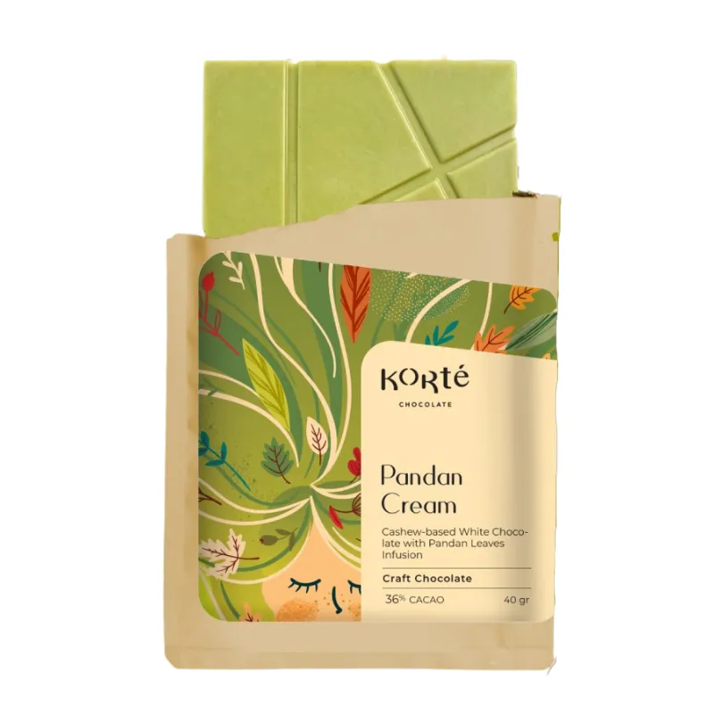 Pandan Cream from Korte Chocolate