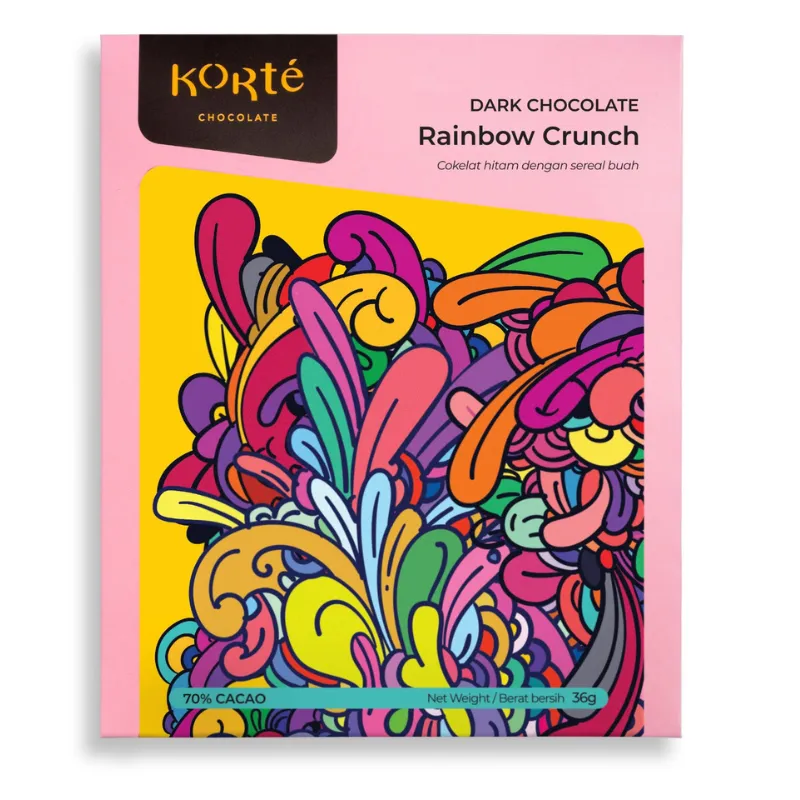 Chocolate Rainbow Crunch from Korte