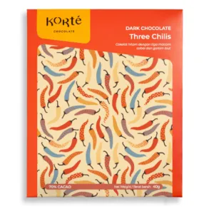 Chocolate Three Chili and Seasalt from Korte