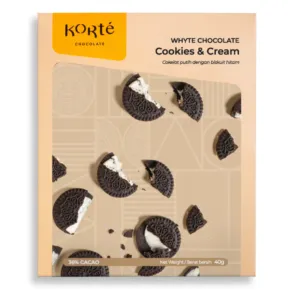 Chocolate Cookies and Cream from Korte