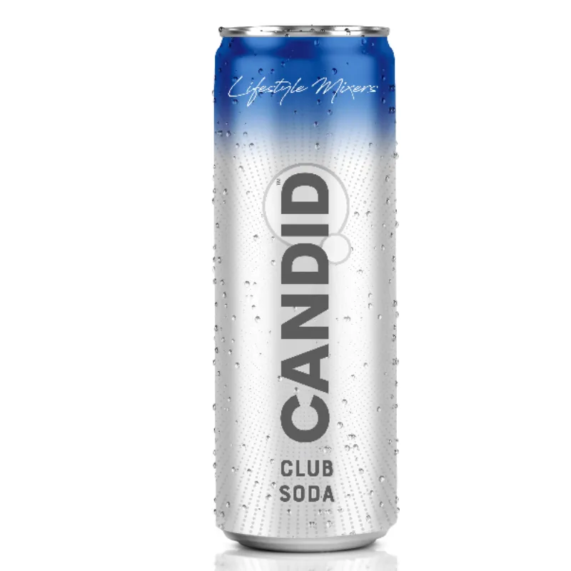 Candid Club Soda from Candid Lifestyle Mixers