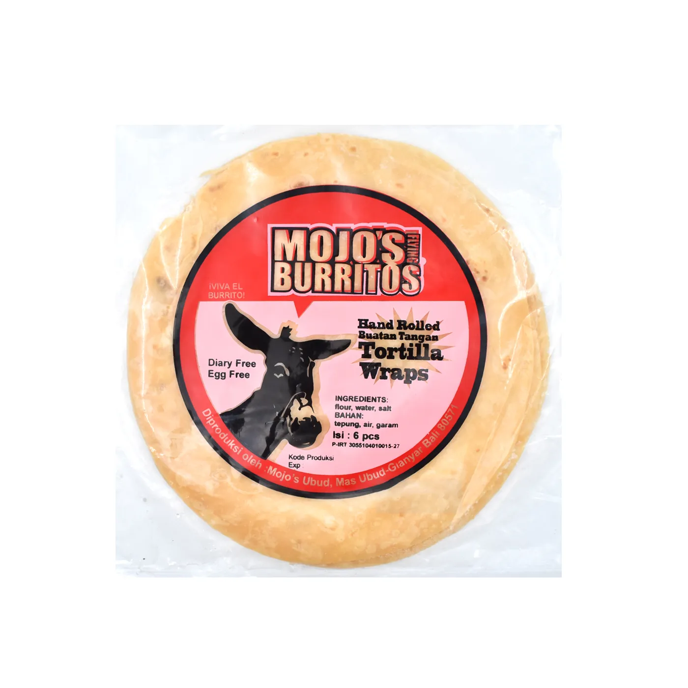 Tomato Tortilla 8s from Mojos Boritos