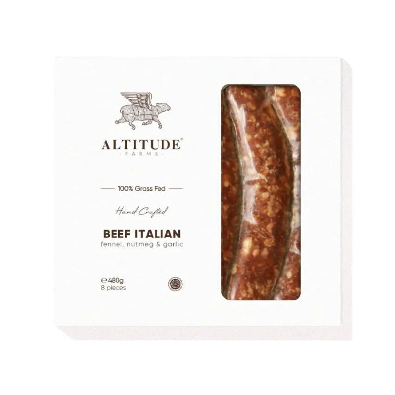 Beef Italian Sausage from Altitude