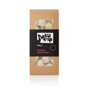Dumplings Smoked Salmon from Milk Up