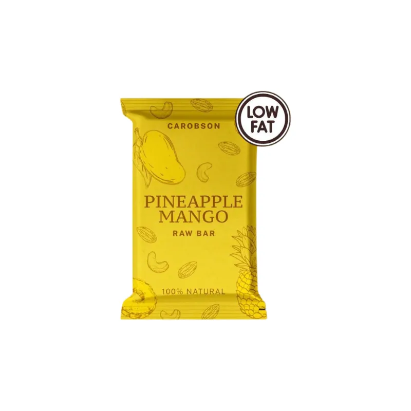 CRB Pineapple Mango Raw Bar 40g