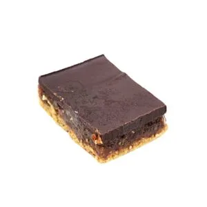 Mini Vegan Snickers Slice GF