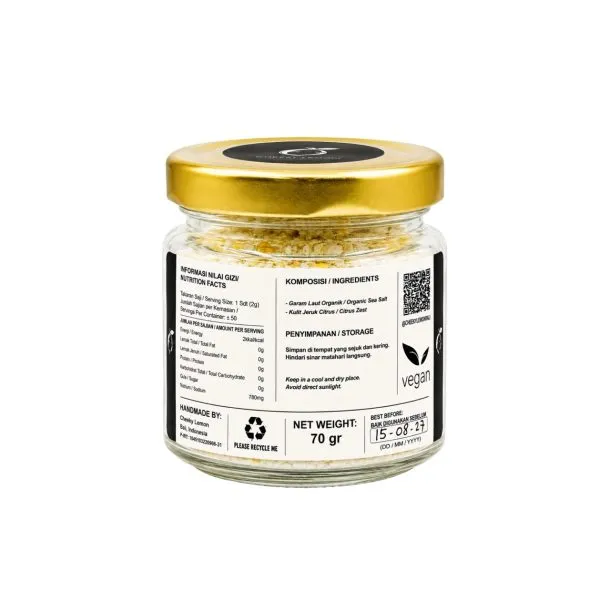 CKL Artisan Citrus Salt 70g